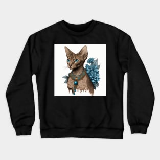 Abyssinian Sketch Crewneck Sweatshirt